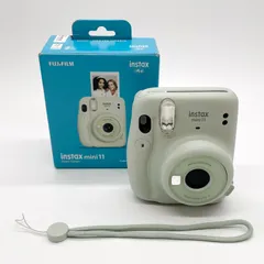 FUJIFILM フジフイルム インスタントカメラ instax mini 11 チェキ パステルグリーン