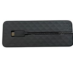 Used HP USB-C Mini Dock HSA-Q001PR Docking Station with HDMI/VGA/LAN/USB/USB3.0 Hub [65-A1]