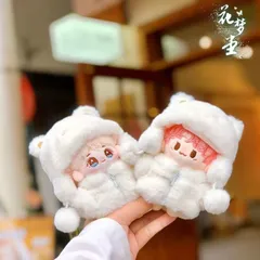 【10cmぬい服】マシュマロコーデ 10cm着せ替えぬいぐるみ用 ぬいぐるみドールお洋服 帽子 ジャケット2点セット 着せ替え 萌え ぬい活 推しぬい ぬいぐるみドール ちびぬい服 ちびぐるみ 推し活 綿人形かわいい着せ替えぬいぐるみ ドール衣装