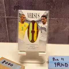 2020 Futera Miranda Mats Hummels 04/35 Brazil National Team Germany National Team Versus Dual Game Used ジャージ Card カード