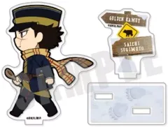 【中古】アクリルスタンド・アクリルパネル 01.杉元佐一 きゃらまーち アクリルスタンド 「ゴールデンカムイ」