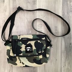 ★激レア★ KAWS BAPE Bendy 1st camo yellow ショルダー バッグ a bathing ape bag カウズ エイプ ベイプ アベイシングエイプ NIGO