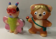 デハラユキノリ　ソフビ　蓄光　タバコ　犬　3体　セット デハラユキノリ ソフビ 蓄光 タバコ 犬 3体 セット Amazon.co.jp