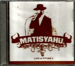 コロンビアCD MATISYAHU LIVE AT STUBBS  82876757732 Epic 紙ジャケ /00110