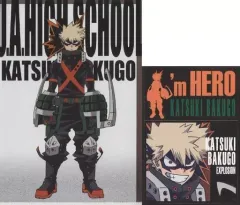 【中古】クリアファイル 爆豪勝己 クリアファイル・ステッカーセット 「一番くじ 僕のヒーローアカデミア HERO VS VILLAINS」 I賞