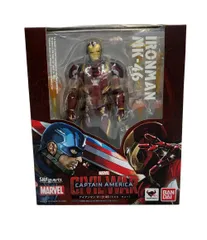 マーベル キャプテンアメリカ S.H.Figuarts フィギュア アイアンマーク46(シビル･ウォー) バンダイ