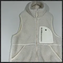 Schott ショット レザーポケット ボアフリース ベスト白 L Schott ショット レザーポケット ボアフリース ベスト 白 XL
