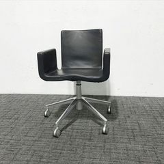 Kusch+Co ホウトク ヴィンテージ本革張りチェア ミッドセンチュリー