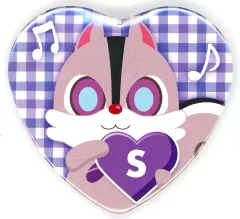 【中古】バッジ・ピンズ 志麻(まぁる) ハート缶バッジ 「浦島坂田船～歌ってみた祭り!～」 ハート缶バッジくじ景品