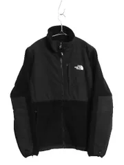 【お得なクーポン配布中!】 ノースフェイス デナリ ジャケット レディース M 古着 アウトドア フリース ナイロン ジャンパー フルジップ ブルゾン ハイネック ブラック