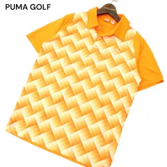 PUMA GOLF プーマ ゴルフ 春夏 DRY CELL 吸汗速乾★ 半袖 ポロシャツ Sz.M　メンズ
