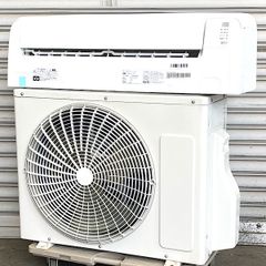 【引取限定・中古】YAMADA/ヤマダオリジナル ルームエアコン 6畳用 2.2kW リエラ 単相100V YHAC-22L1-W ●83582
