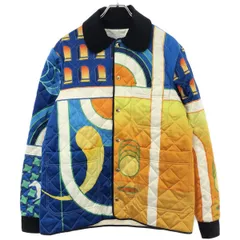 CASABLANCA カサブランカ 23SS Printed and Quilted Hunting Jacket キルティングジャケット MS23-JK-054-02 ミックス Mのサムネイル