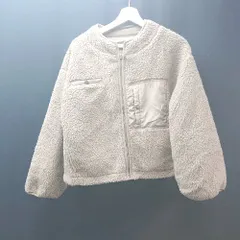 ◇ CIAO PANIC TYPY オーバーサイズ ボリューム袖 カジュアル 長袖 ボアジャケット サイズONE ベージュ レディース E  【1308290000342】