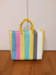 メキシコ　メルカドバッグ　持ち手二重タイプ