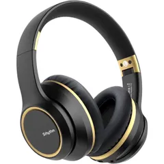 ★在庫処分★早い者勝ち★ワイヤレスヘッドホン ノイズキャンセリング ブラック 黒 ワイヤレスヘッドフォン パソコン PC スマホ iPhone マイク/イヤーカップ/コントロールボタン付 MacBook/NEC/Android/iPad対応 ゲーム 新品