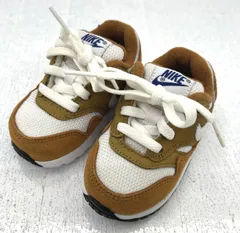 【盛岡82-0021】Nike ﾅｲｷ Air Max 1 ｴｱﾏｯｸｽ Premium Retro TD Curry Sneaker 11㎝ AT3360-700【中古/60】【キッズ】