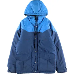 古着 80年代 ACTION SPORTSWEAR 中綿マウンテンパーカー シェルジャケット パファージャケット メンズM ヴィンテージ/eaa388470
