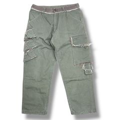 MAD HECTIC ほつれカーゴパンツ チノパンツ ワークパンツ マッド