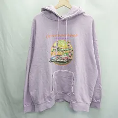 ◇ ⊇ EXIEEE イグジー 長袖 パーカ サイズM パープル メンズ E  【1501230011952】