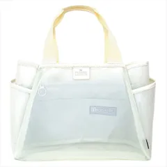 ☆ Milk ☆ ルートート　ROOTOTE　 3670　LT.テ゛リ.ハ゜ルーティ.clear-A ROOTOTE ルートート トートバッグ 3670 仕切りトートバッグ トートバック 動く仕切り付き クリアバッグ ビニールバッグ 軽量 軽い 撥水 自立