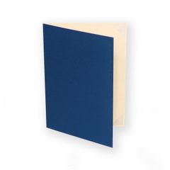 京都マルタヤ 10冊セット A4 賞状ホルダー 1枚収納用 青 【10冊セット A4青紙ベタ+半コ4】
