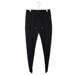 1PIU1UGUALE3 ウノピゥウノウグァーレトレ COMFY CREASE SLACKS スラックス パンツ MRP634 NYU104 3 ブラック