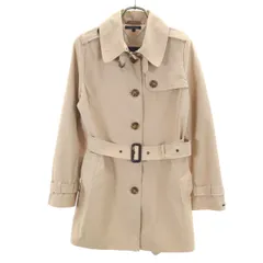 TOMMY HILFIGER トミーヒルフィガー トレンチコート L ベージュ レディース 古着のサムネイル