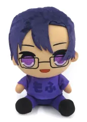 【中古】ぬいぐるみ もふ おすわりBIGぬいぐるみ6 「カラフルピーチ」