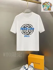 【今日WTO】Gucci 2025 早春新款ショートスリーブ丸首 T シャツ-PU97
