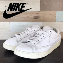NIKE BLAZER LOW LE ナイキ ブレーザー ローカット LE ホワイト WHITE 24.5cm U10201 AV9370-111