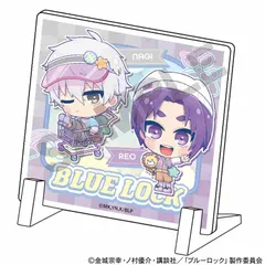 【新品/公式】ブルーロック_ミニアクリルパネル　凪＆玲王　ゆめかわスポーティ 公式グッズ colleize