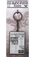 【中古】キーホルダー・マスコット(男性) EXILE THE SECOND NEWSPAPERキーホルダー 「EXILE THE SECOND LIVE TOUR 2017-2018 “ROUTE 6・6”」 追加グッズ