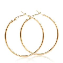 【新着商品】ARMA フープピアス 大きい リング フープ ピアス レディース ゴールド シルバー 金 銀 30mm 40mm 50mm 60mm 70mm 両耳セット 金アレ対応 ステンレス