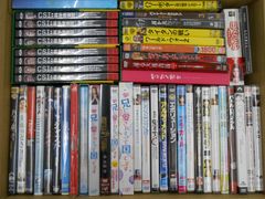 卸し売りほぼ未開封DVD CD大量まとめ売り アニメ 映画ドラマ等 約48本