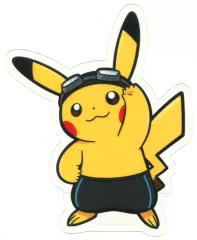 【中古】シール・ステッカー ピカチュウ(水球) ダイカットステッカー Pokemon SPORTS 「ポケットモンスター」 ポケモンセンター限定