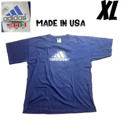 90s00s USA製アディダスパフォーマンスタグ万国旗 TシャツXLフェード　NT00752