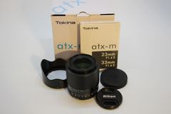 ■ほぼ新品■ トキナー atx-m 33mm F1.4 E ソニー Eマウント ブラック ＊25309