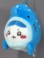 【中古】キーホルダー ジンベイザメなハチワレ マスコット 「ちいかわ 水族館 第二弾」
