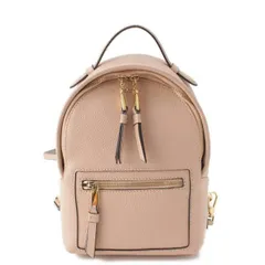 【バリー】BALLY　レザー ロゴ ミニ リュックサック バックパック 6221720 ピンク 【中古】【鑑定済・正規品保証】196802のサムネイル