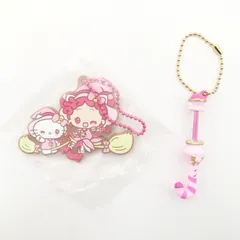 おジャ魔女どれみ×サンリオキャラクターズ スペシャルラバーマスコット2 ハローキティ＆どれみ ポロンチャームセット