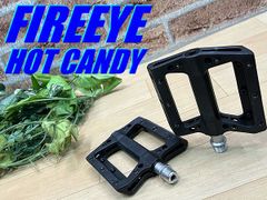 Teluspo's Top Recommendation!! Excellent Condition!! FIREEYE HOT CANDY 363g BK Fire Eye Hot Candy Flat Pedals with Spike Pins, Black. Suitable for Road Bikes, Mini Velos, Cross Bikes, Fixed Gear Bikes, and MTBs. Combined shipping available!! M-1058