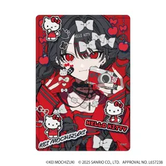 望月けい×サンリオキャラクターズ 02 ハローキティ（コラボイラスト） キャラクリアケース 新品 未開封品 正規品 【A3】のサムネイル