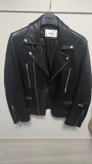 vivastudio 黒 ダブルライダースジャケット S ビバスタジオ VEGAN LEATHER OVER FIT RIDERS（ライダースジャケット