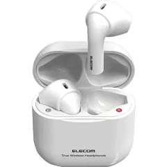 【新品・5営業日で発送】ELECOM エレコム Bluetoothイヤホン／完全ワイヤレス／AAC対応／セミオープン型／ホワイト(LBT-TWS11WH)