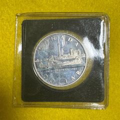 カナダ 1985年 1ドル銀貨 国立公園100周年記念 - メルカリ