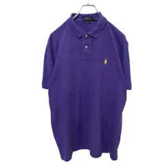 【POLO RALPH LAUREN】 ロゴ刺<!-利用不可文字-!> ポロシャツ S-1241