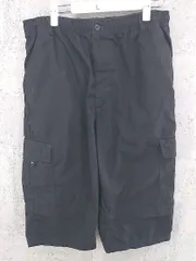 ◇ CONVERSE コンバース ウエストゴム ハーフ ショート パンツ 3L ブラック #  【1002799899925】