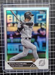 TOPPS2023藤原恭大150シリリフラクターカード千葉ロッテマリーンズ