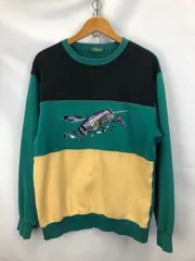 OLD レナウン　ゴルフバッグ　刺繍　スウェット　トレーナー　日本製　サイズⅬ　5000504　06031217　01